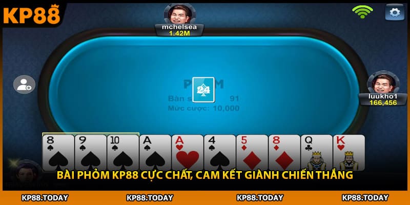 Bài Phỏm KP88 cực chất, cam kết giành chiến thắng