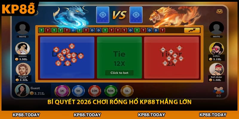 Bí quyết 2026 chơi Rồng Hổ KP88 thắng lớn