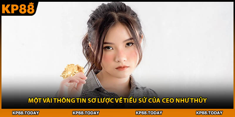 Một vài thông tin sơ lược về tiểu sử của CEO Như Thủy