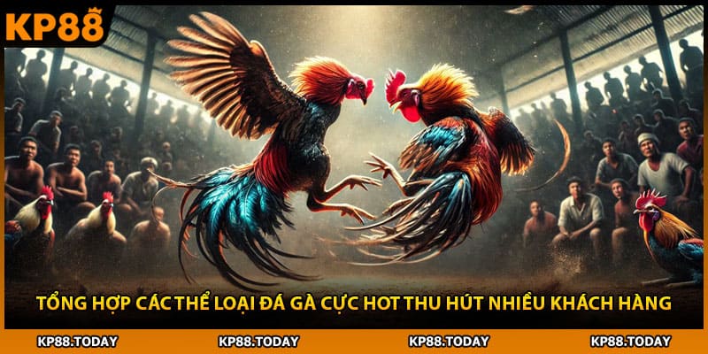 Tổng hợp các thể loại đá gà cực HOT thu hút nhiều khách hàng